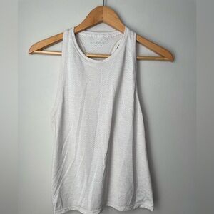 Outdoor Voices Off White Racerback Tank Top